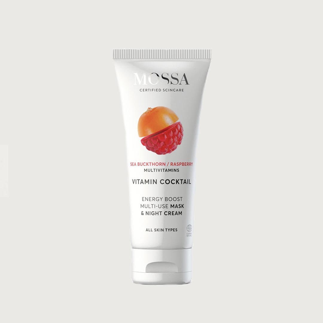 Vitamin Cocktail Energy boost multi-use mask & night cream-mossa