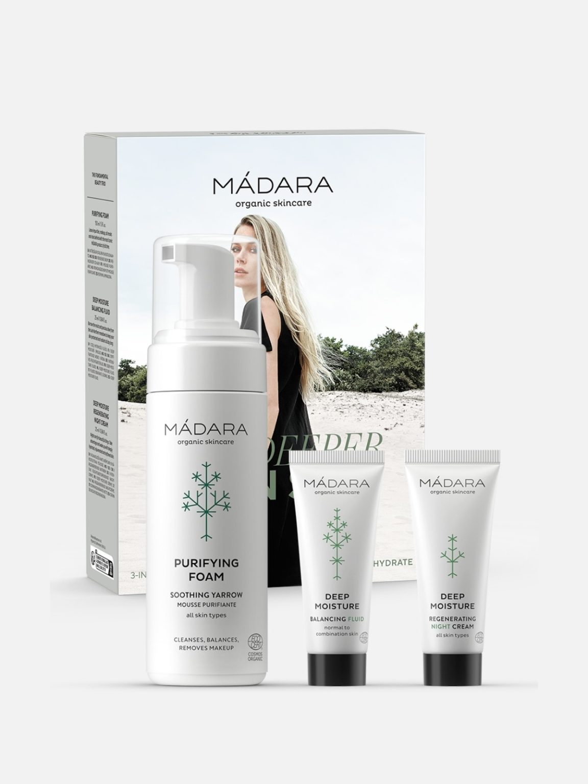 Mádara - Deeper Than Skin 3-in-1 Skincare Essentials Set -