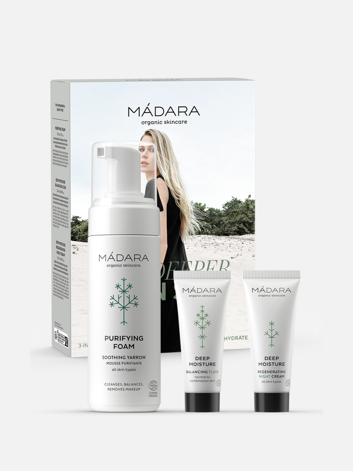Mádara - Deeper Than Skin 3-in-1 Skincare Essentials Set -