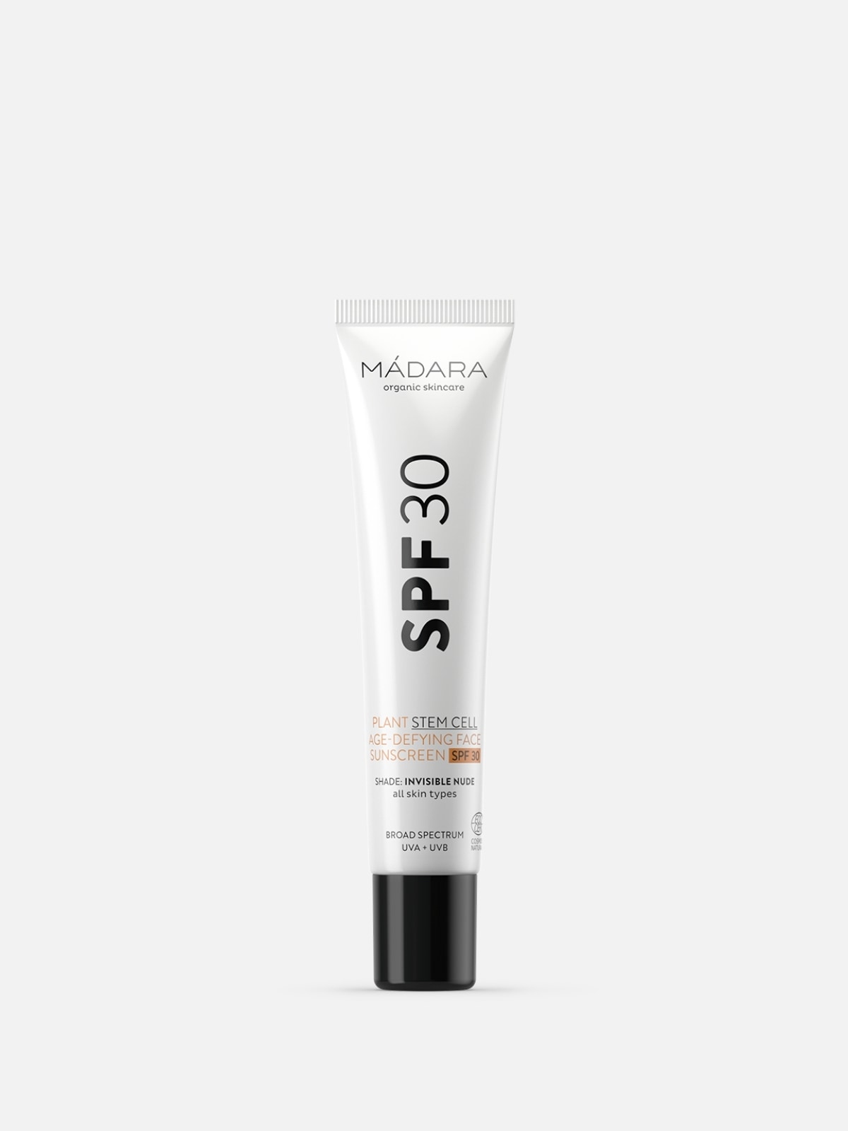 Mádara - Plant Stem Cell Age-Defying Face Sunscreen SPF30 - Crema protezione solare viso con filtro minerale SPF30