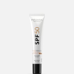 Mádara - Plant Stem Cell Ultra-Shield Sunscreen SPF50 - Crema protezione solare con filtro minerale SPF50