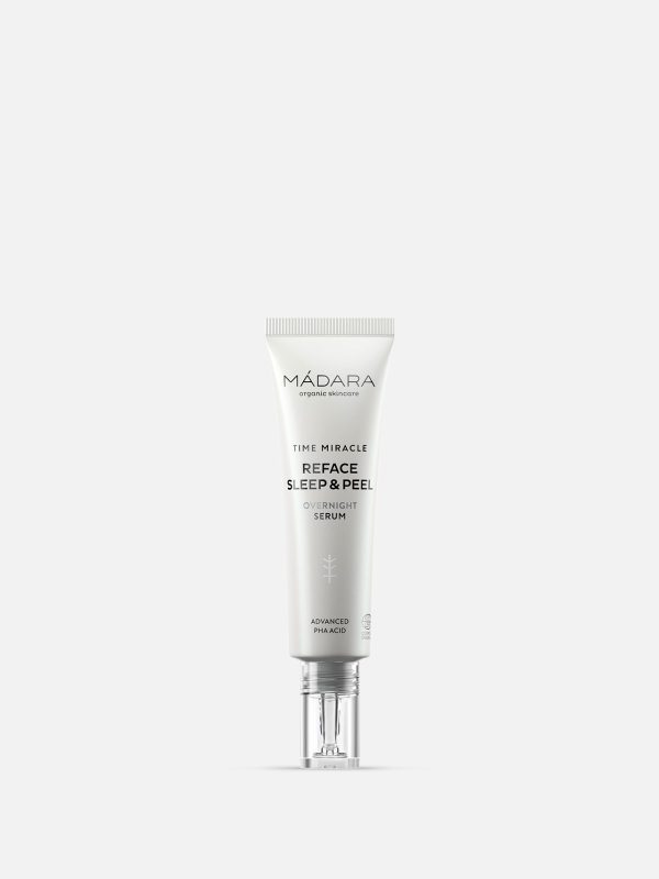 Mádara - Time Miracle Reface Sleep & Peel Overnight Serum - Siero peeling viso