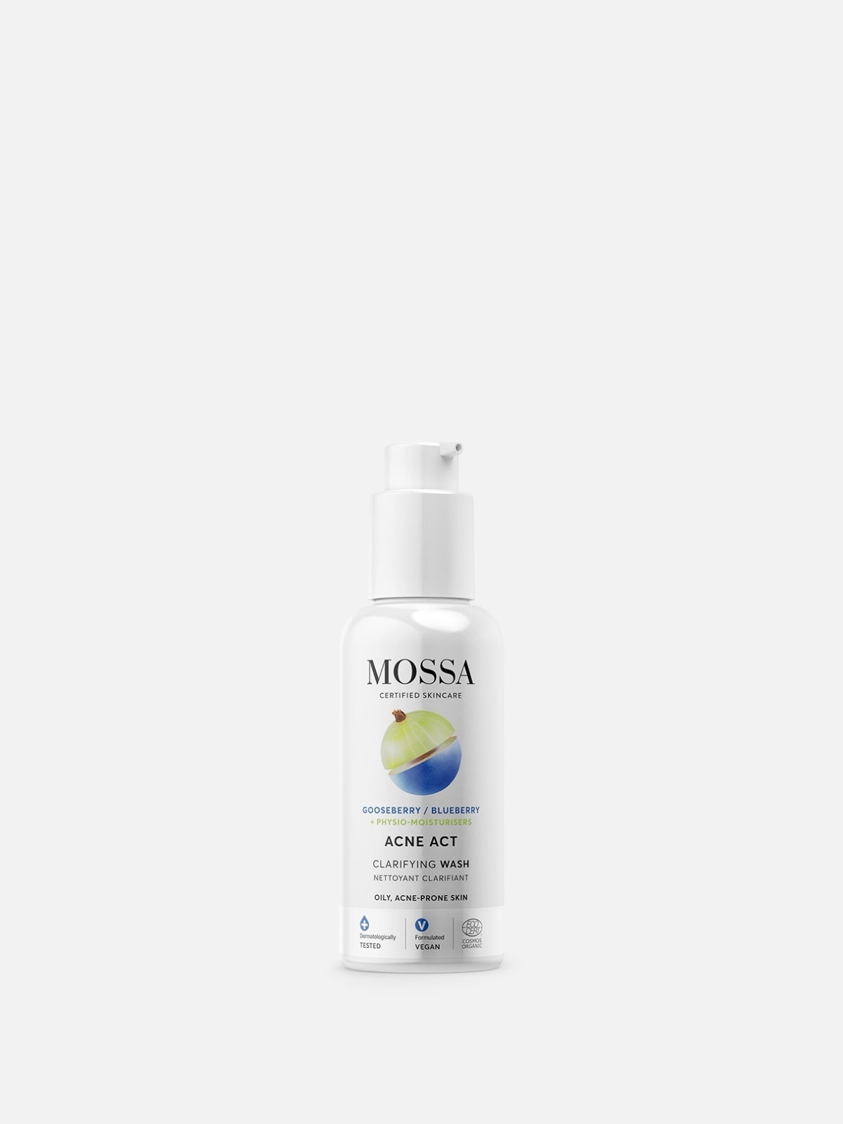 MOSSA - Acne Act Clarifying Wash - Gel detergente delicato
