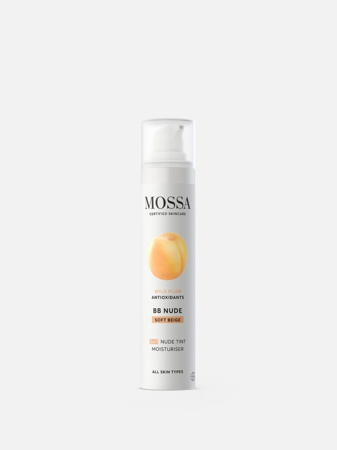 MOSSA - BB Nude Soft Beige 5in1 Nude Tint Moisturiser - Crema colorata