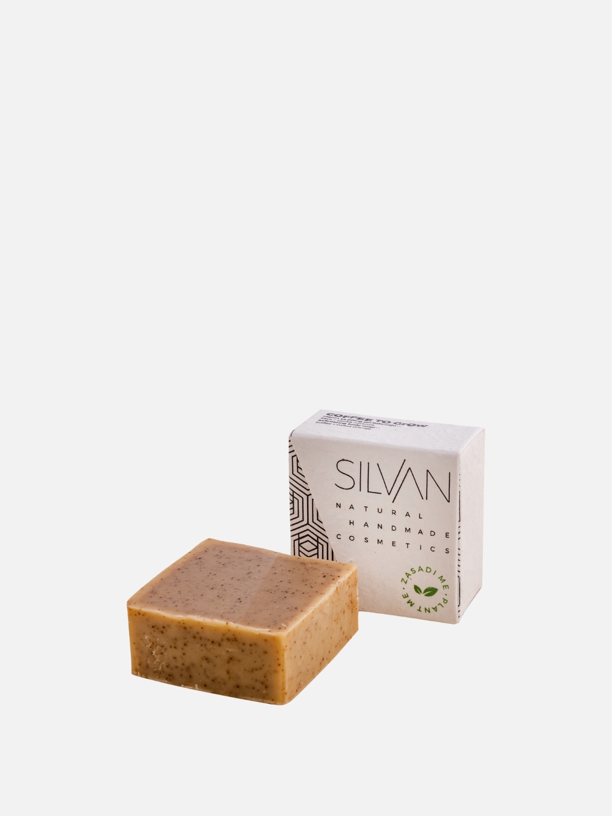 Silvan - Coffee To Grow - Sapone esfoliante corpo al caffé e arancia dolce