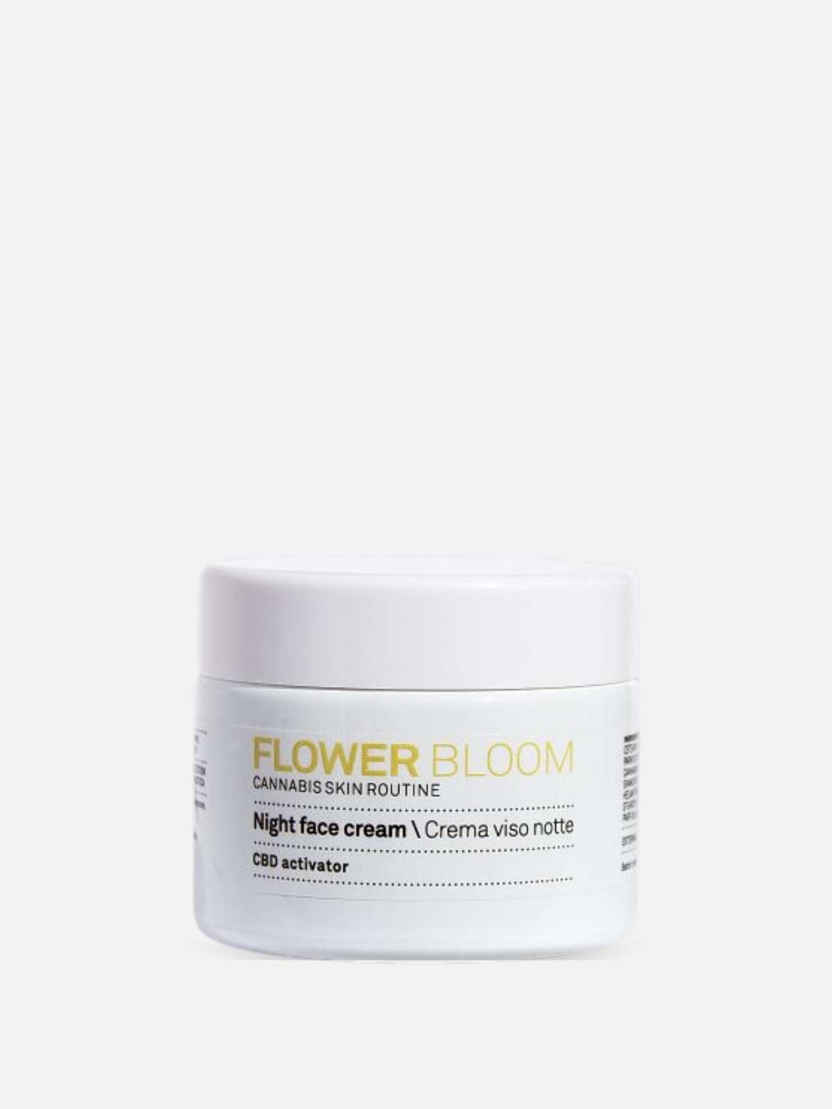 - Crema Viso Notte con CBD -