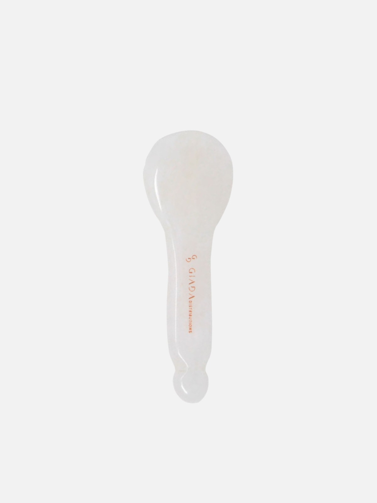 Giada Distributions - Gua Sha Cucchiaio in Giada Bianca -