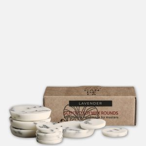 The Munio - Dischetti di Cera di Soia alla Lavanda - Lavander soy wax rounds