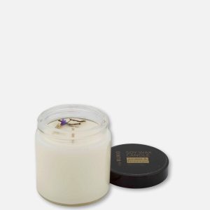 The Munio - Mini Candela al Ginepro e Limonio in Vetro Votivo - Juniper & limonium mini candle in a glass votive