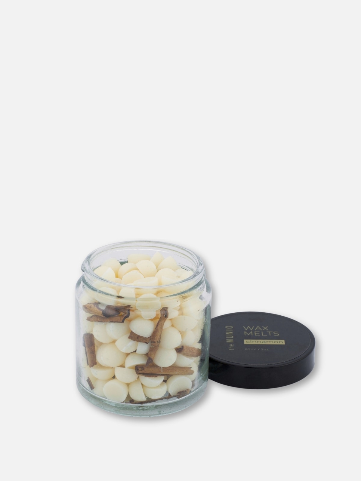 The Munio - Mini Wax Melts alla Cannella in Vetro Votivo -