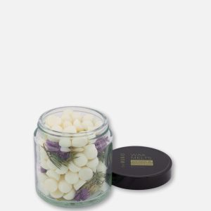 The Munio - Mini Wax Melts al Ginepro e Limonio in Vetro Votivo -