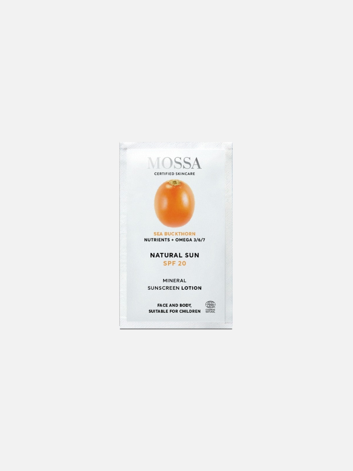 Mossa - Natural Sun SPF 20 Mineral Sunscreen Lotion