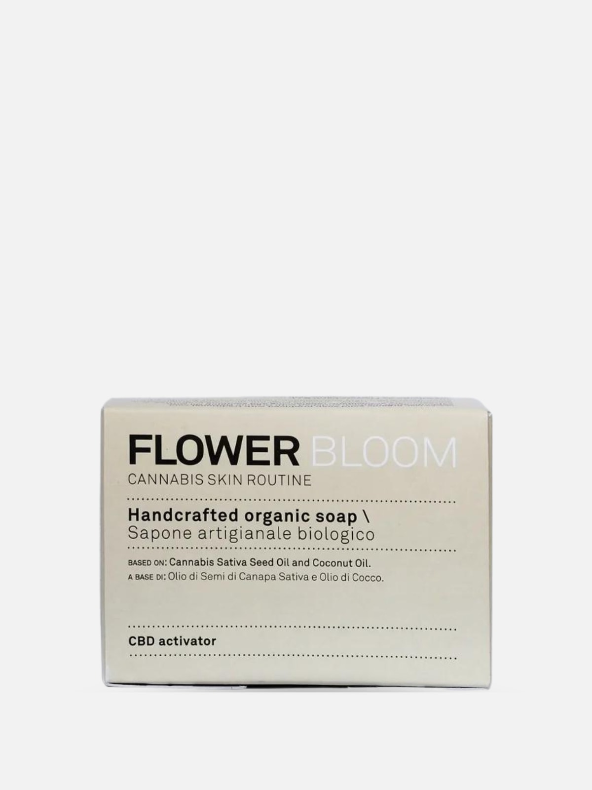 Flower Bloom - Sapone Artigianale Biologico con CBD - Sapone solido per mani e corpo