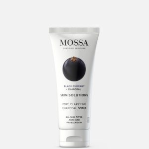 MOSSA - Skin Solutions Pore Clarifying Charcoal Scrub - Scrub esfoliante al carbone