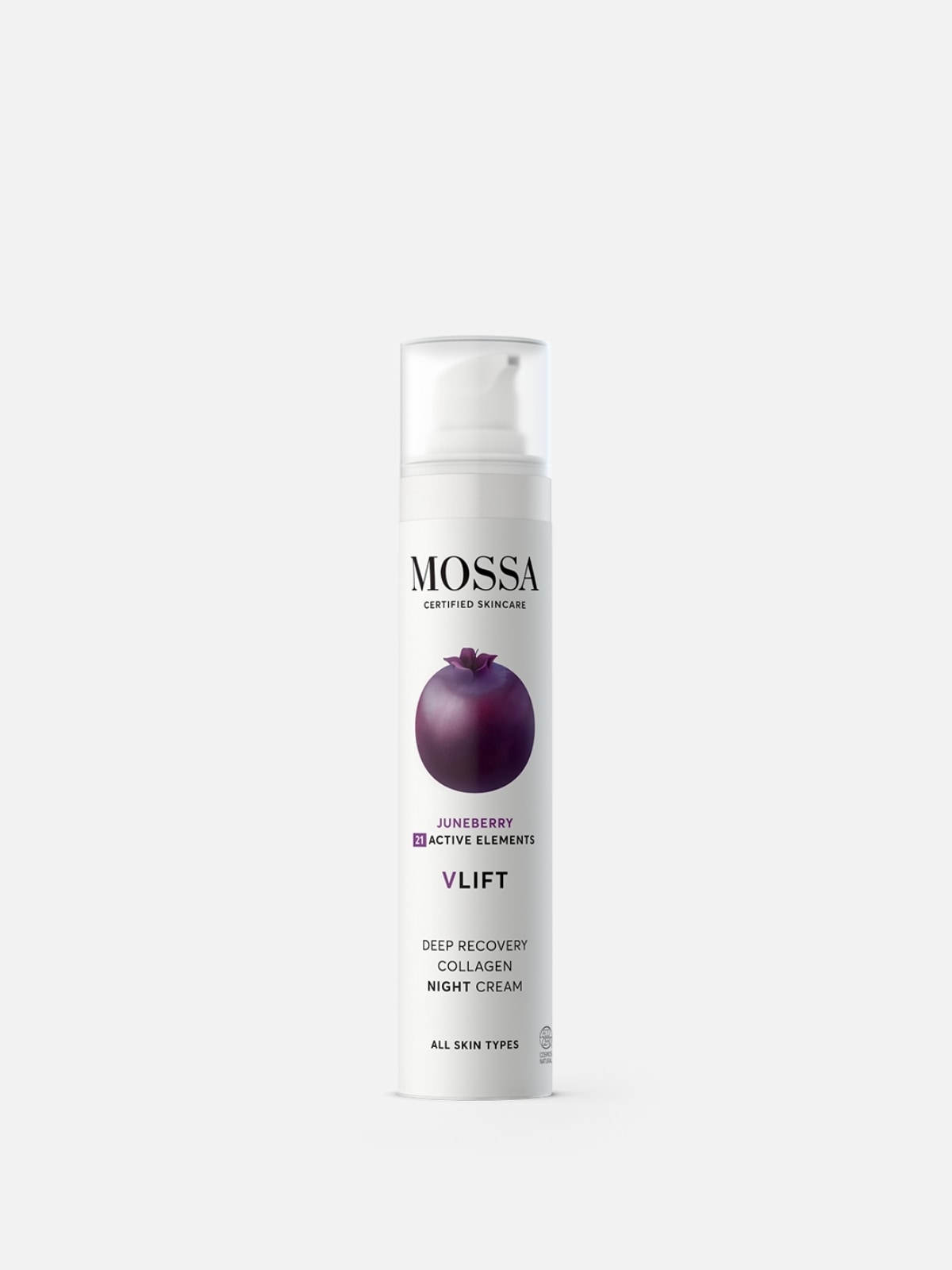 MOSSA - V-Lift Deep Recovery Collagen Night Cream - Crema notte rigenerante