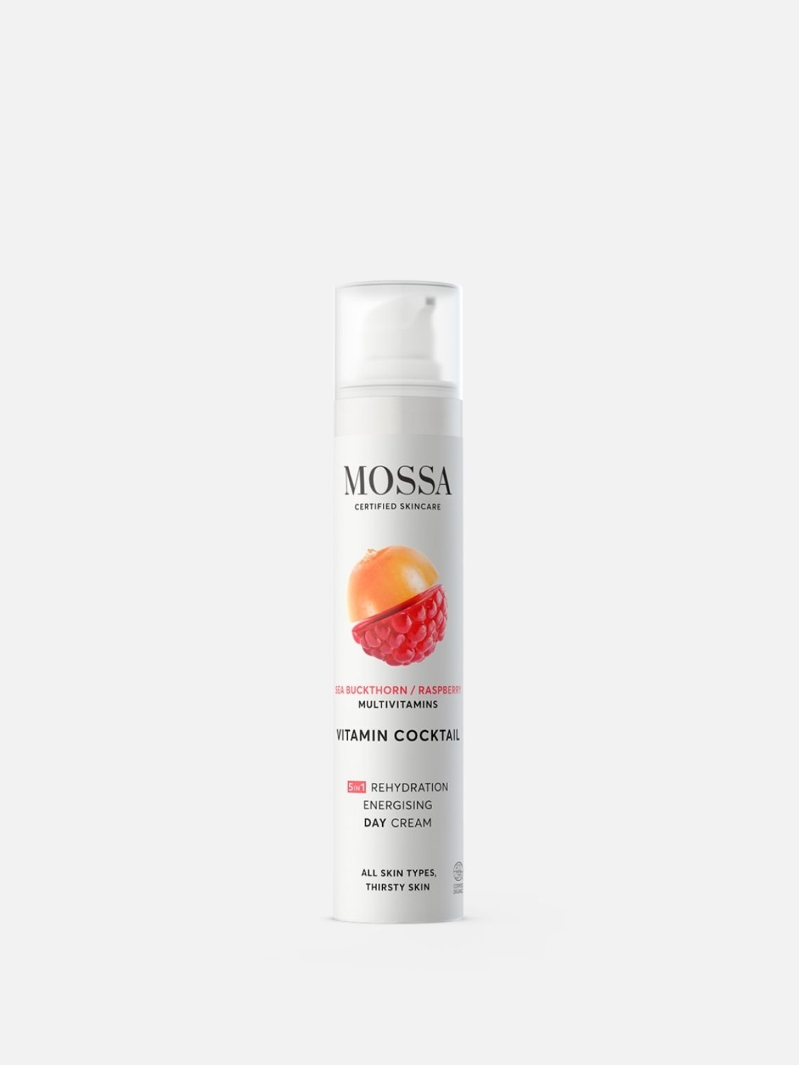 MOSSA - Vitamin Cocktail 5in1 Rehydration Energising Day Cream - Crema giorno idratante energizzante