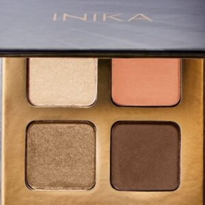INIKA Organic Quad Eyeshadow Palette - Sunset